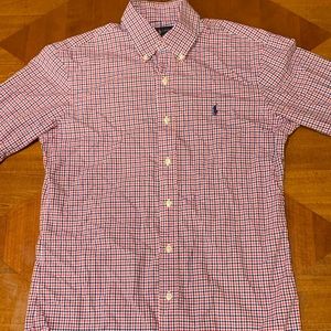 Ralph Lauren Men’s M Plaid Button Down shirt